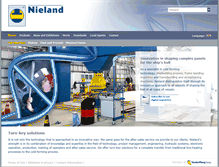 Tablet Screenshot of nieland.com